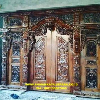 Pintu Gebyok Jati Murah