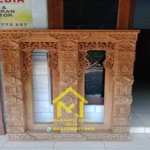 Ukuran jendela gebyok jepara