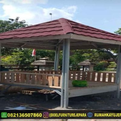 Model Gazebo Baja Ringan