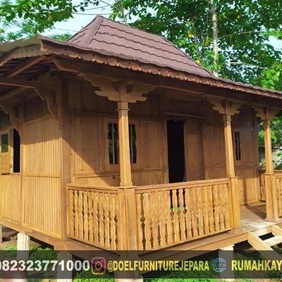 Rumah kayu Minimalis