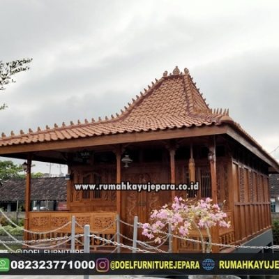 rumah kayu ukir jepara