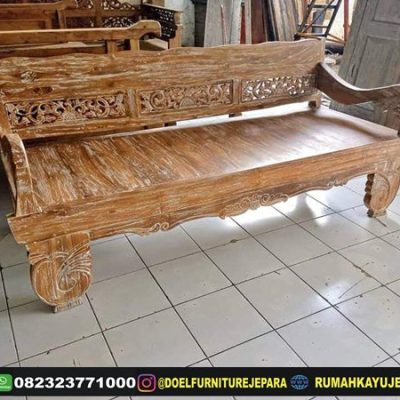 kursi teras jati panjang