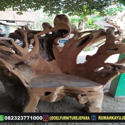 kursi teras akar jati