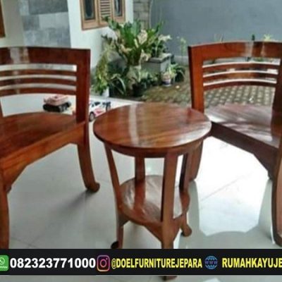 Kursi Teras Cantik Jati