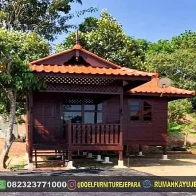 Rumah Kayu Jati Mewah
