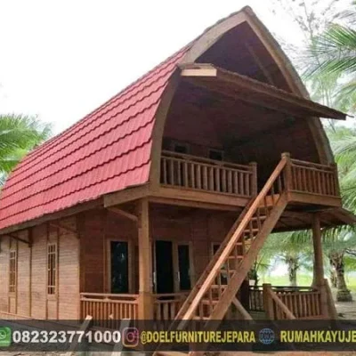 rumah kayu jati bagus