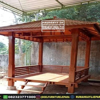 gazebo jepara minimalis