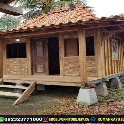 rumah kayu bekas murah