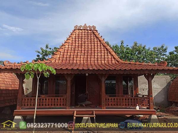 Rumah knock down kayu