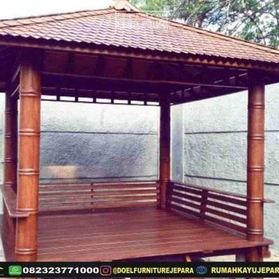 harga gazebo atap sirap