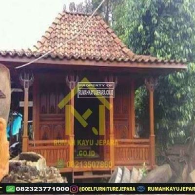 rumah kayu minimalis mewah