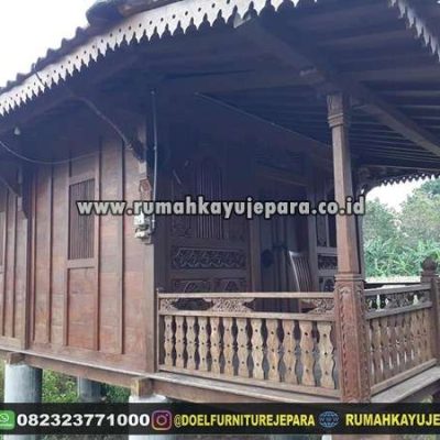 rumah kayu jaman dulu