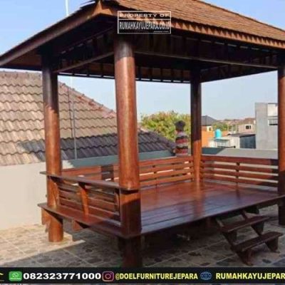 gazebo persegi panjang