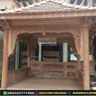 gazebo rumah mewah