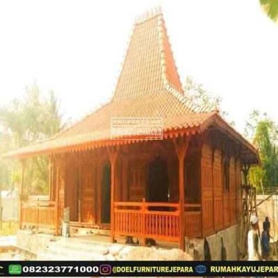 rumah kayu 2 kamar