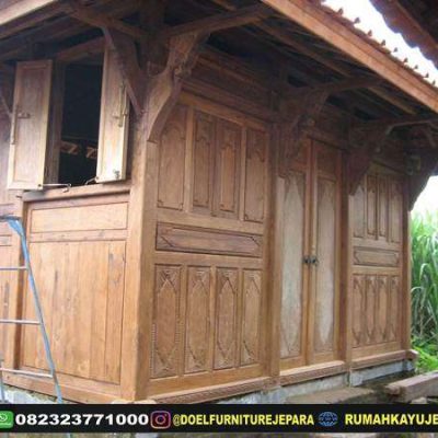 rumah panggung bongkar pasang