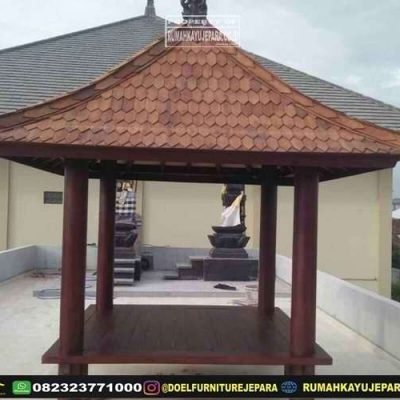 gazebo belakang rumah