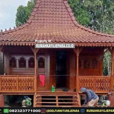 rumah kayu 3 kamar
