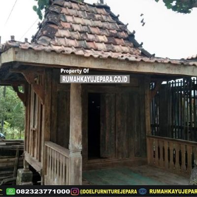 rumah panggung kayu modern