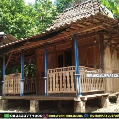 harga rumah panggung kayu minimalis