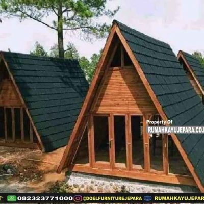 rumah panggung segitiga