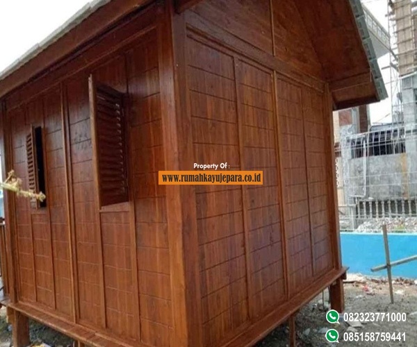rumah sederhana kayu jati